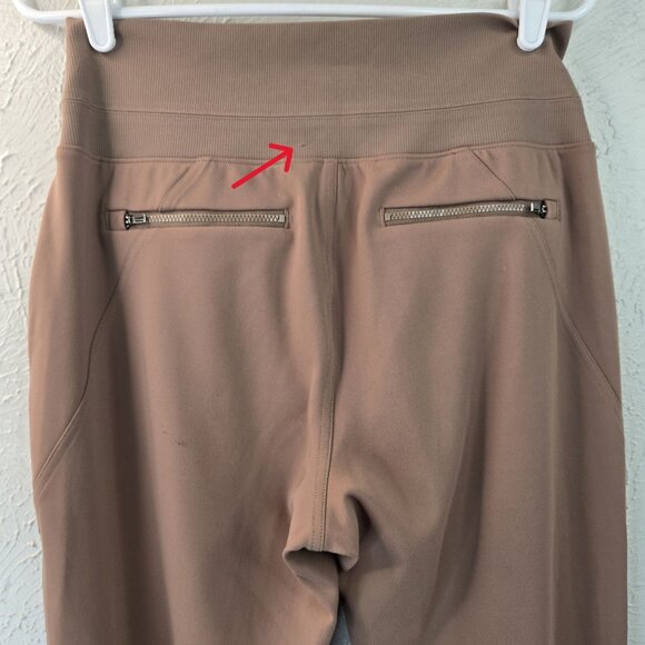 Athleta Venice Jogger PantsSize Small Brown Stretchy Athletic Workout Pull On - Picture 7 of 14